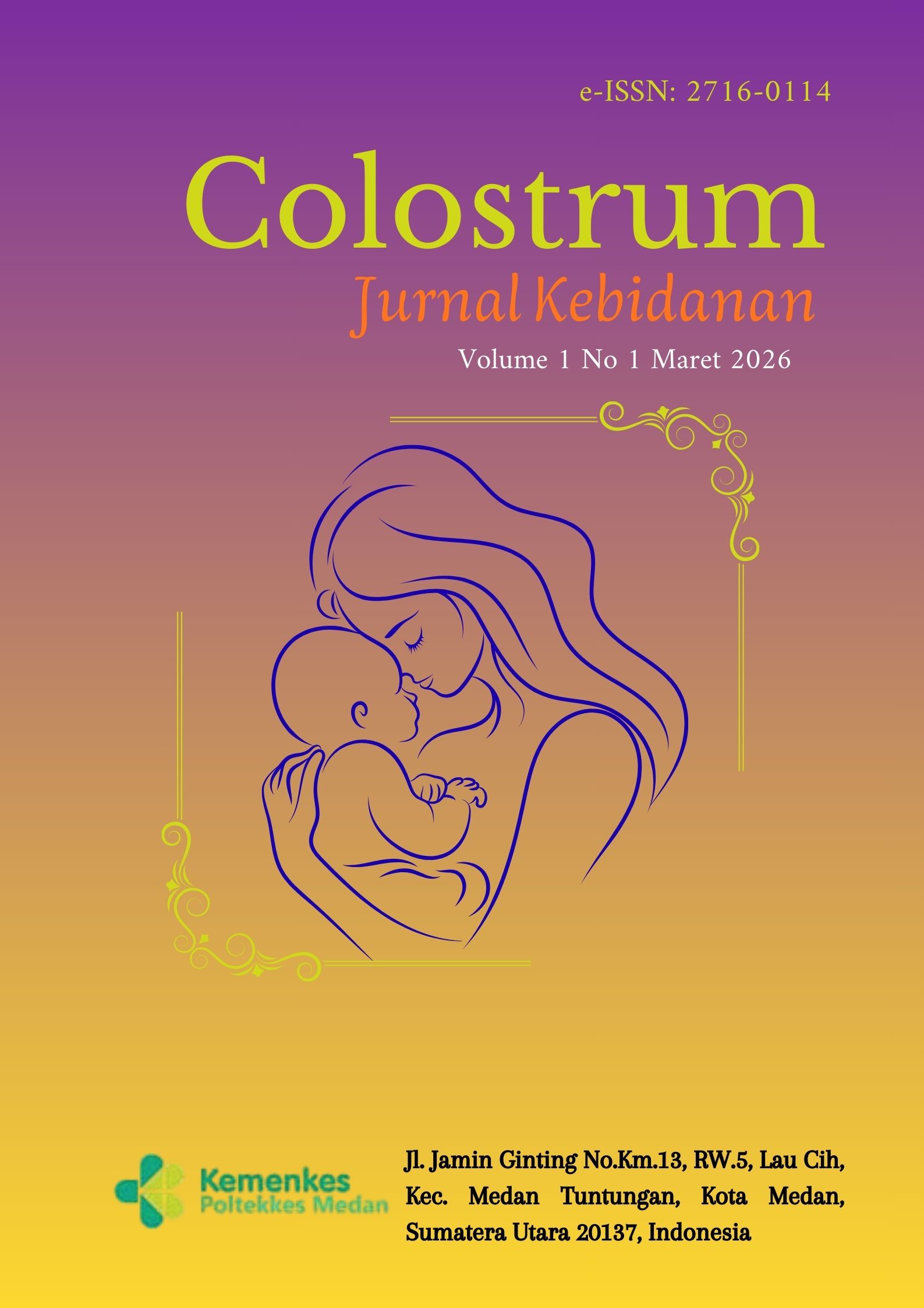 					View Vol. 1 No. 1 (2026): Jurnal Colostrum Kebidanan Periode Maret 2026
				
